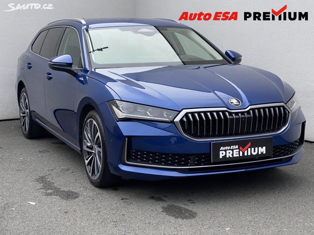 Škoda Superb, 2.0 TDi 4x4,1.maj,ČR,L&K